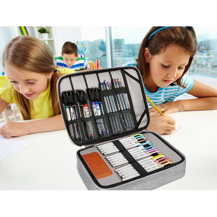 Органайзер для кабелів - сумка-організатор для аксесуарів електроніки, чохол для подорожей (28.5 x 23 x 6 см), сірий