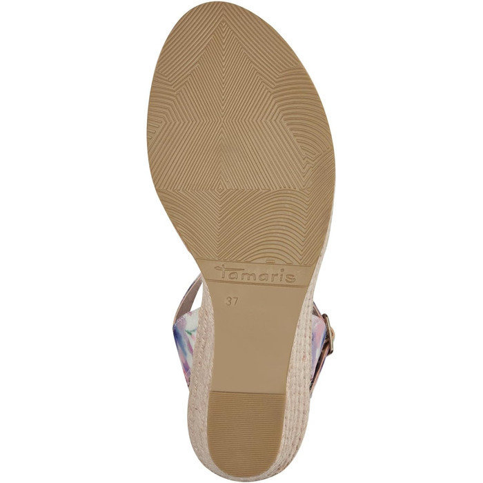 Босоніжки Tamaris жіночі на танкетці, фіолетові, 36 EU