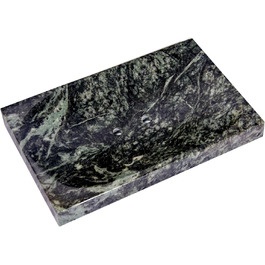 Миска для мила з чорного мармуру – полірована, блискуча, аксесуар для ванної кімнати від CraftsOfEgypt (Зелений/Лісовий)