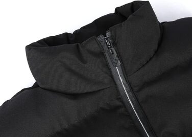 Чоловіча степкова жилетка YOUTHUP, тепла, для спорту та відпочинку, червона (XXL, чорна) HB-01