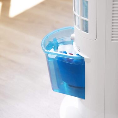 Охолоджувач Cecotec EnergySilence 2000 SkyCool: 60W, 3л резервуар, для ефірних олій, 3 швидкості, 50° осциляція, білий