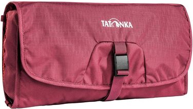 Косметичка Tatonka Travelcare для подорожей з відділеннями і дзеркалом, підвісна, бордова