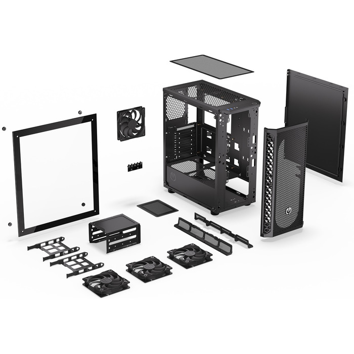 Корпус Endorfy Signum 300 Air Midi Tower, чорний