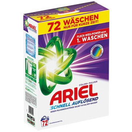 Пральний порошок Ariel Colour для кольорових речей, 3.96 кг, 72 прання