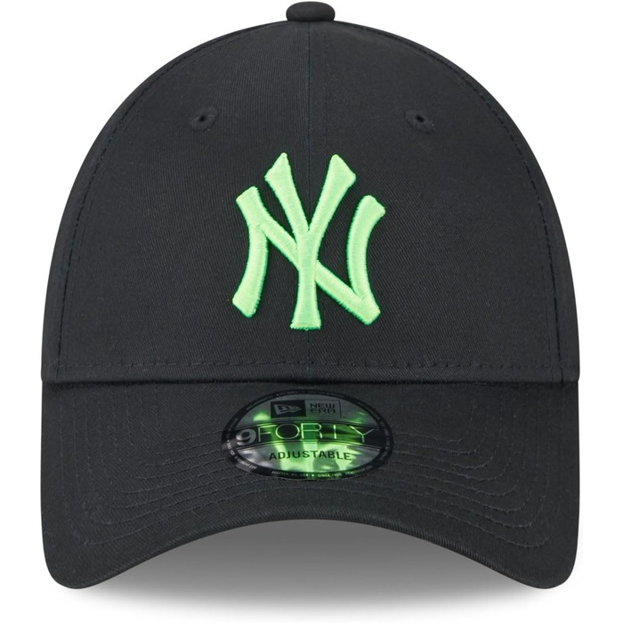 Кепка New Era New York Yankees Essential 9Forty рожева, регульована, жіноча #46-33956