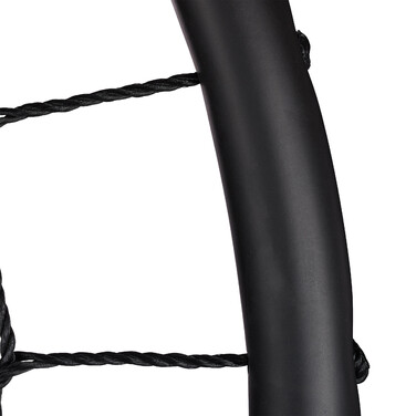 Relaxdays Hanging Nest Swing with Net, 120 cm