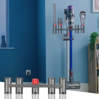 Електричний насадка для миття підлоги DrRobor на Dyson V11 V10 V7 V8 V15 - 12 моп, знімний бак для води