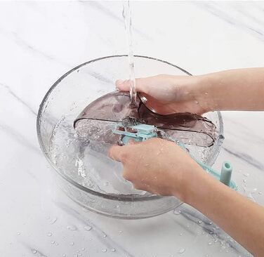 2-piece adjustable measuring cup and spoon set, kitchen tool, plastic scoop, measuring cup with magnetic closure for dry and liquid ingredients