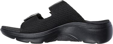 Сандалі Skechers On The Go Go Walk Arch Fit 2.0 Chloe - Чорні жіночі шльопанці 39 EU