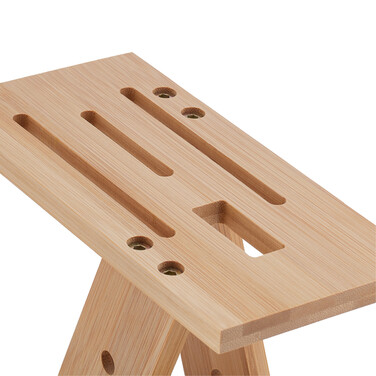 Relaxdays Unstocked Knife Block Made of Bamboo