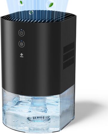 Електричний осушувач повітря GOAMGE 990 мл з LED-підсвіткою для дому, авто, спальні, шафи, ванної кімнати