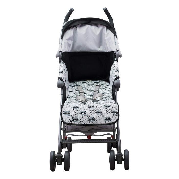 Дитяча сидіння-підкладка JYOKO KIDS для коляски Maclaren Quest/Techno Twin/Triumph XT, 100% бавовна, єнот