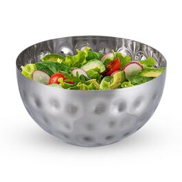 Relaxdays Silver Serving Bowl