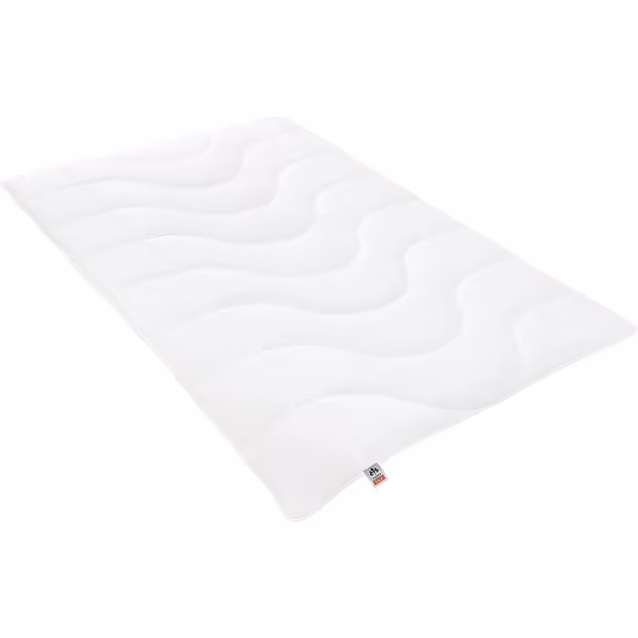 Ковдра всесезонна Irisette Lotte, 155x220 см, біла, стьобана, Top Cool, прати при 95°C, німецьке виробництво, з сумкою, сертифікат Oeko-Tex
