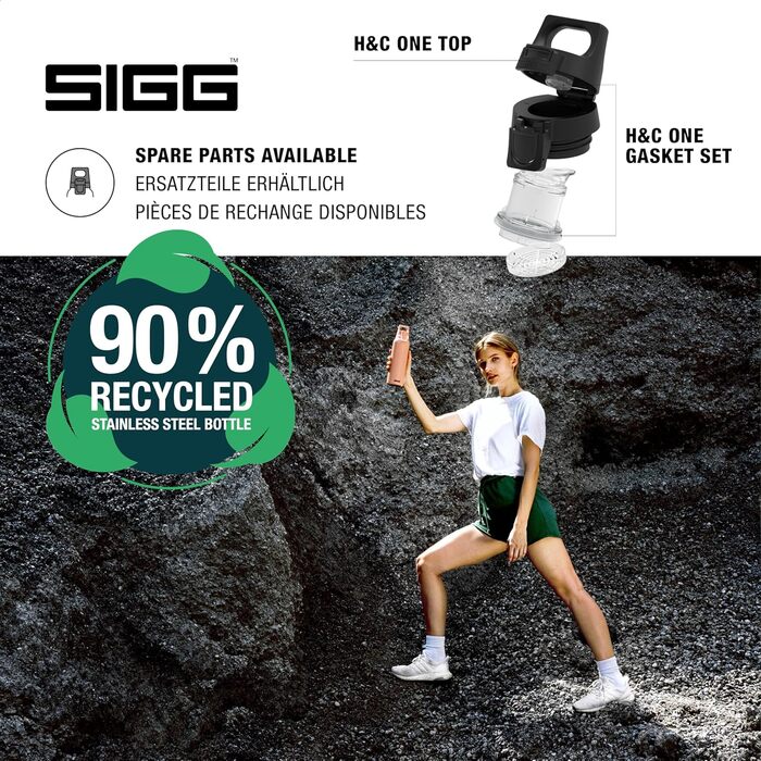 Термос SIGG Hot & Cold One 0,55 л із ситечком для чаю, нержавіюча сталь 18/8, ізольована пляшка, BPA-free, не протікає, рожевий