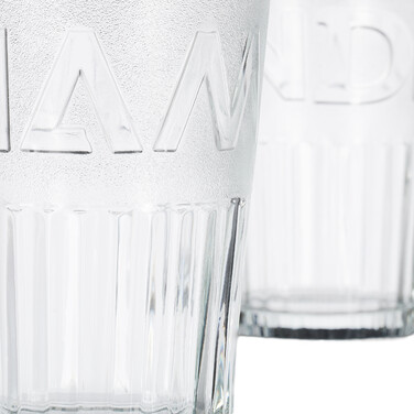 Relaxdays Set of 2 Handle Glasses