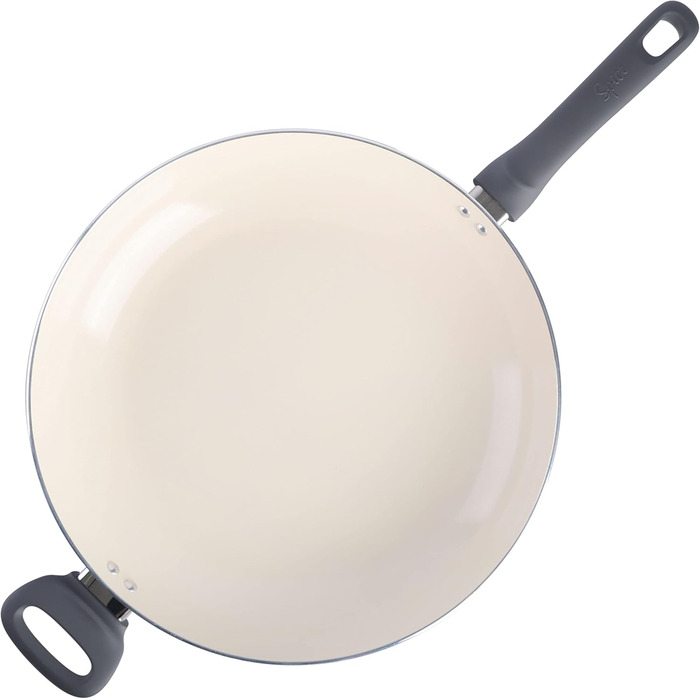 Набір кухонного посуду Spice by Tia Mowry (10 предметів) з керамічним покриттям, антипригарний, сірий (87070.10R)