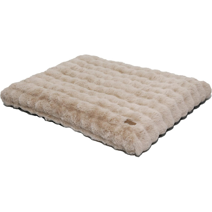 Крісло-ліжко для собак BingoPaw: великі собаки, миюче, XXL, плюшеве, водонепроникне, 120x90x12 см, бежеве