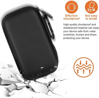 Органайзер для кабелів та аксесуарів: універсальна дорожня сумка для USB, Powerbank та інших гаджетів (#3 Чорний)