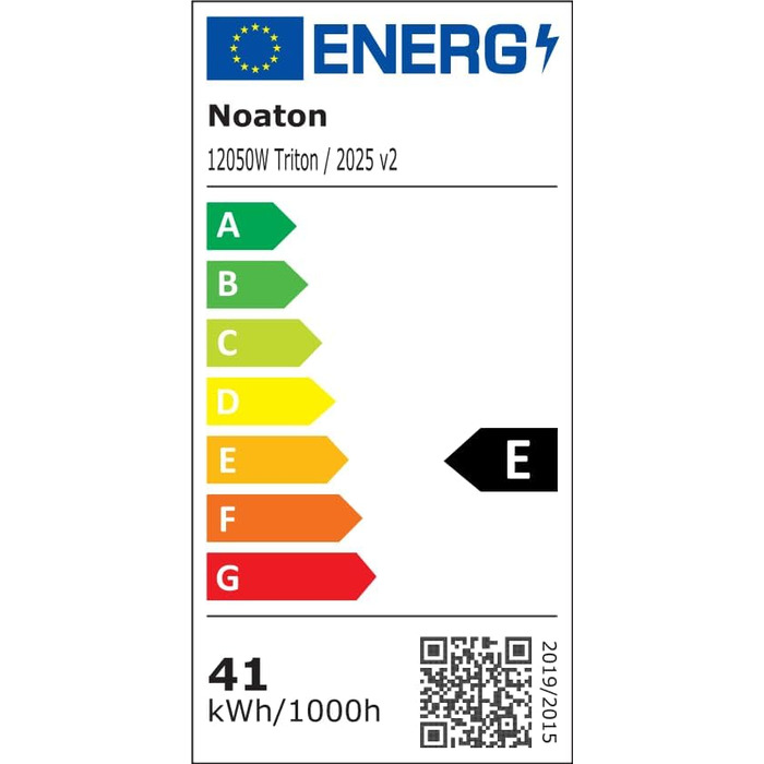 Стельовий вентилятор Noaton Triton 12050B з LED підсвіткою, димування, 3 режими світла, пульт, таймер, 50 см, білий