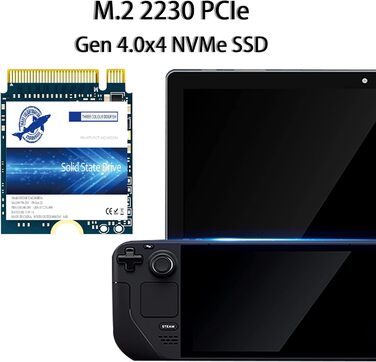 SSD Dogfish M.2 2230 NVMe PCIe 4.0 512GB для ігор та ноутбуків