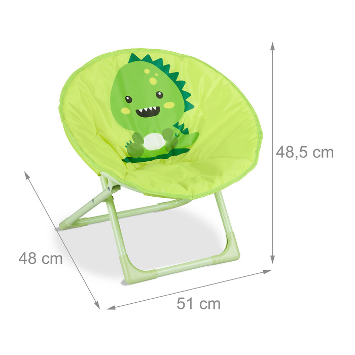 Дитяче крісло Relaxdays Moonchair складне