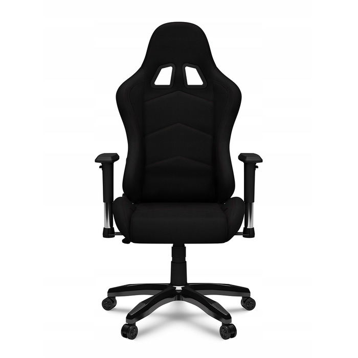 Ігрове крісло PRO-GAMER FALCON PLUS, тканина, чорне