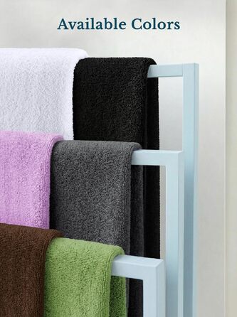 Набір банних рушників Utopia Towels (4 шт.), 100% бавовна, преміум якість 600 г/м², гігроскопічні та м'які, фіолетові