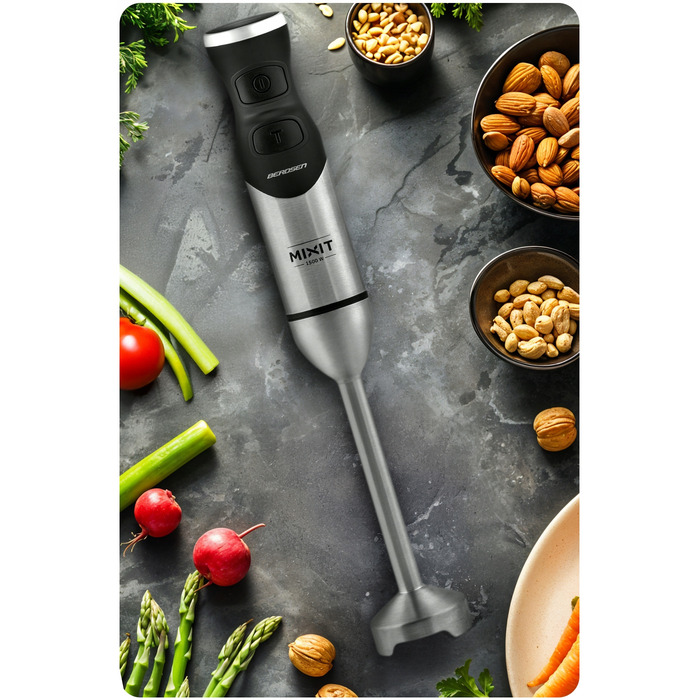 Ручний блендер Berdsen BD-753 1500W з титановими ножами, 6 в 1