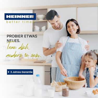 Мікрохвильова піч HMW-MD25DMRBK, 25 л, 800 Вт, чорний колір, 5 рівнів потужності, таймер, функція розморожування, поворотний піднос 28,5 см, 3 роки гарантії