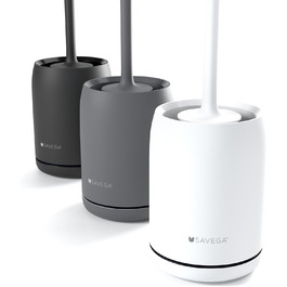 Силіконова щітка для унітазу на стіну - без свердління - комплект для ванної кімнати