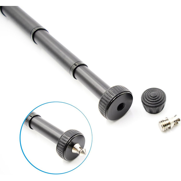 Штатив Koolehaoda з вуглецевого волокна, 6-секційний, портативний, компактний, максимальне навантаження 10 кг – MP286C (KQ-2504)