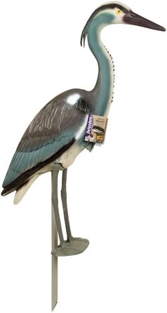 Garden Ornament and Bird Repellent, Heron