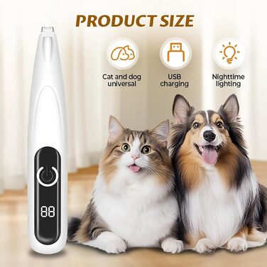 Триммер для собак Pw Trim Pro: тиха, водонепроникна модель для догляду за лапами, очима, вухами та обличчям