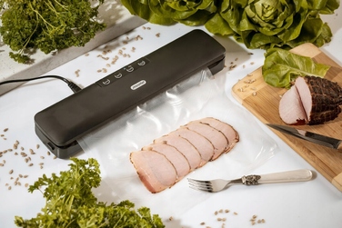 Вакууматор для продуктів Mesko — вакуумний пакувальник для м'яса, овочів та їжі