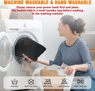 Обогреваемая жилетка з Powerbank (16000mAh), 3 режими нагріву, для чоловіків та жінок, Outdoor, скії, кемпінг