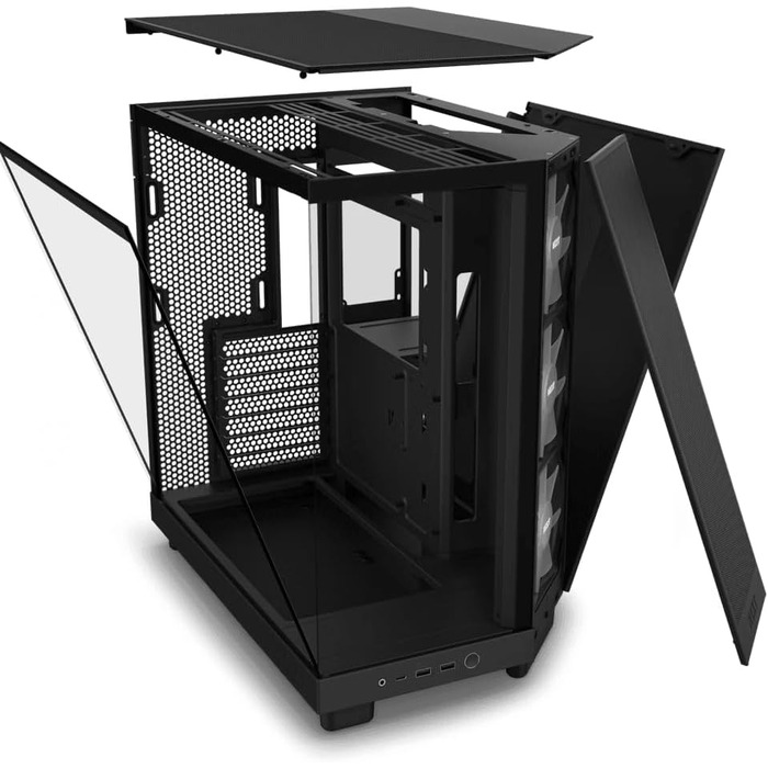 NZXT H6 Air Flow Midi Tower Noir - корпус для ПК, чорний