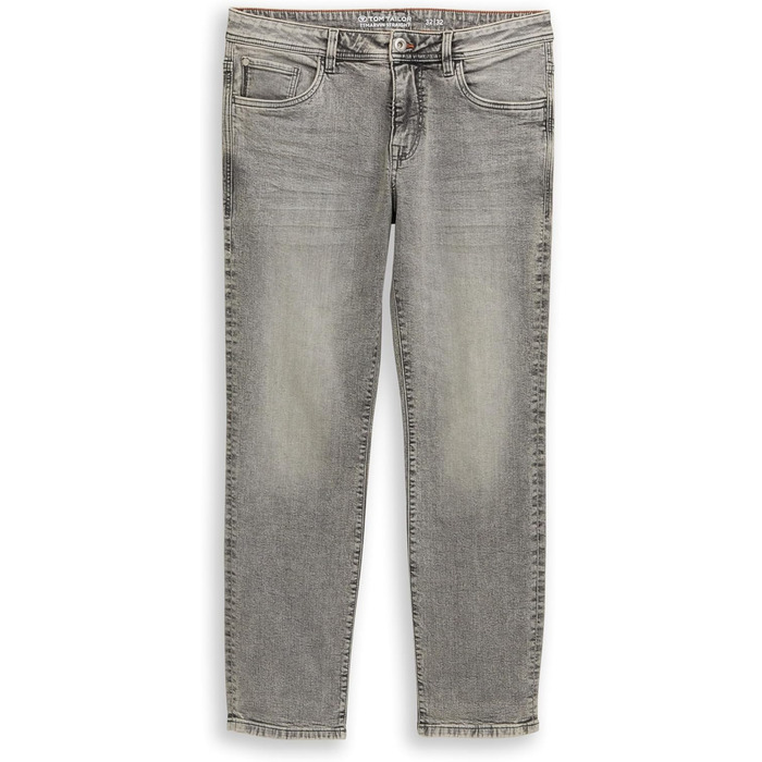 Джинси чоловічі Tom Tailor TTMARVIN Straight (38W/34L, світло-сірий денім з еластаном)