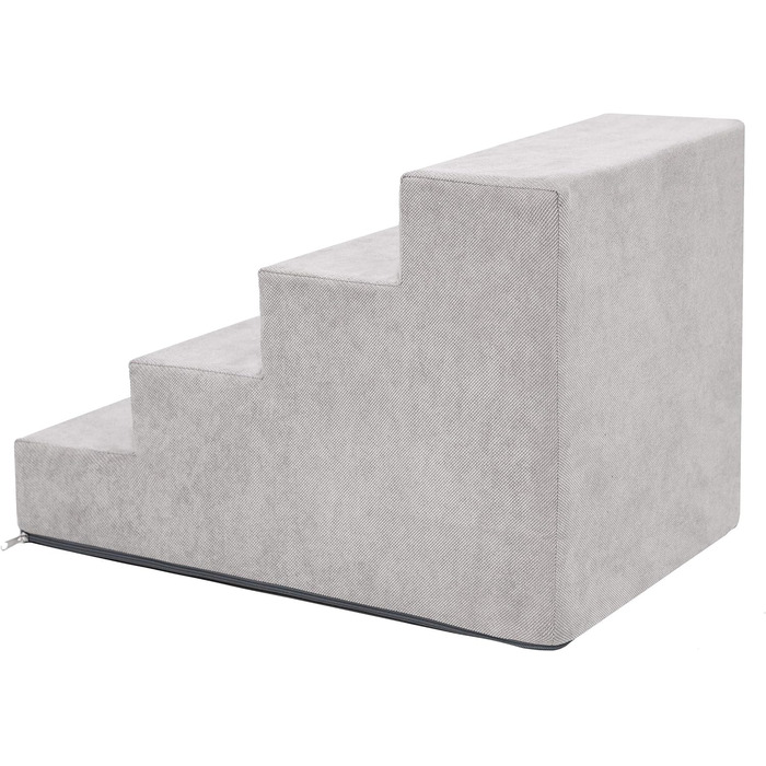 Східні сходинки для собак та котів Tiertreppen - 4 сходинки, висота 40 см, матеріал - дерево (Asche)