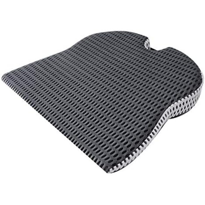 Wlauqueta Auto Truck Wedge Seat Cushion for Pressure Relief, Pain Reduction, Shock Absorption, Orthopedic Ergonomic Support, Memory Foam