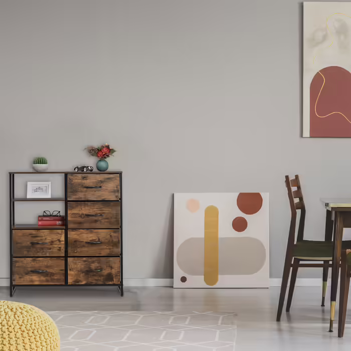 Relaxdays Chest of Drawers, 6 Drawers