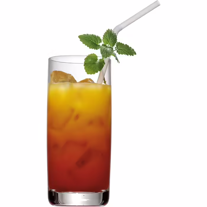 WMF Easy Long Drink Glasses Set, 6-Piece, 350ml Cocktail Glasses, Crystal Glass, Dishwasher Safe, Shatterproof
