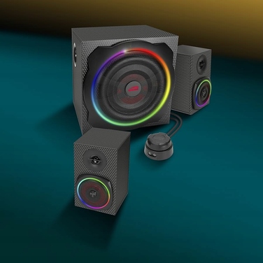 Акустична система 2.1 SpeedLink Gravity Carbon 60 Вт, чорна