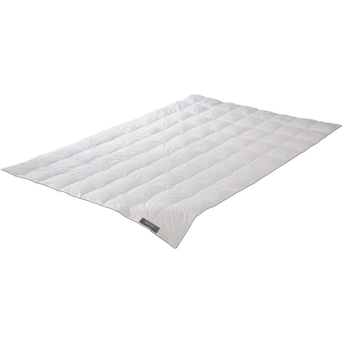Badenia Trendline Comfort Down Comforter, Lightweight Summer Blanket with 90% Down & 10% Feathers of Class I, 135 x 200 cm, Down Pass tested & Öko-Tex certified, produced according to German quality standard 135 x 200 cm Lightweight Comfort Summer Blanket