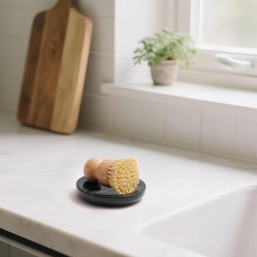 WORHE Миска для мила з мармуру, овальна, стійка до подряпин, для кухні, ванної кімнати, душу, мийки