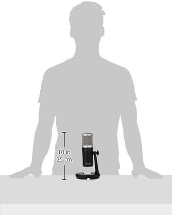 PreSonus Revelator USB-Конденсаторний мікрофон для запису, подкастингу та стрімінгу з програмним забезпеченням Revelator