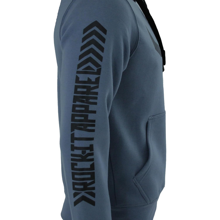 Чоловічий худі ROCK-IT Apparel Urban Streetstyle з начосом, камуфляж Dark Camo, розмір XL, синій