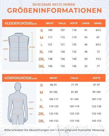 Електрична гріюча жилетка Topdot для чоловіків з Powerbank 7.4V 16000mAh, 8 нагрівальних зон, 3 температурні режими, для активного відпочинку, катання на лижах та риболовлі