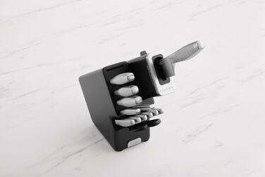 Набір ножів Ninja Foodi StaySharp Deluxe, 14 предметів з точилкою, K32014EUUK, з дерев'яною ручкою
