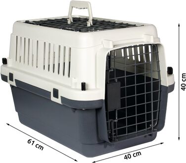 Karlie Nomad Pet Carrier - Top Loader - 68x51x47 cm - Lightweight